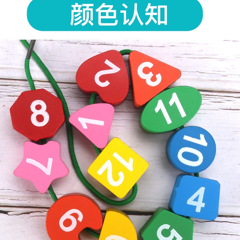 Đồng Hồ Báo Thức Đồ Chơi Bằng Gỗ Giáo Dục Sớm Cho Trẻ Em Hình Dạng Ba Chiều MY0073