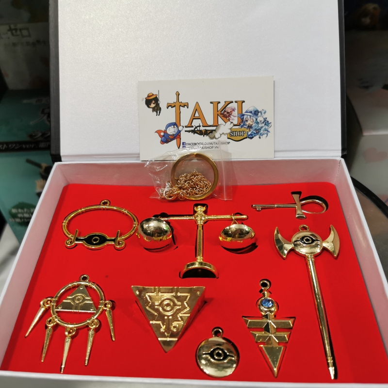 Bộ móc khóa Trò chơi ngàn năm Yu-Gi-Oh 8 món