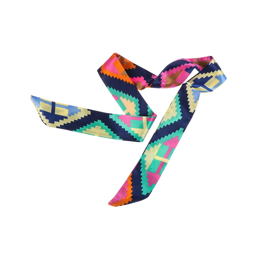 Khăn choàng cổ / buộc thắt lưng bằng lụa 40 màu tùy chọn sành điệu cho nữ