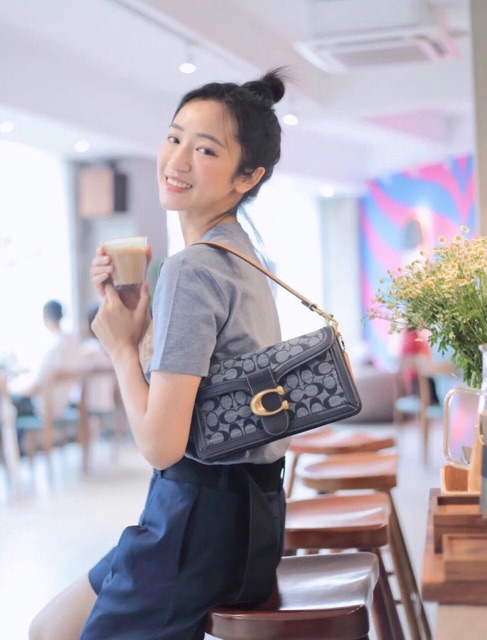 🆘RẺ NHẤT SHOPEE🆘 TÚI COACH TABBY CANVAS