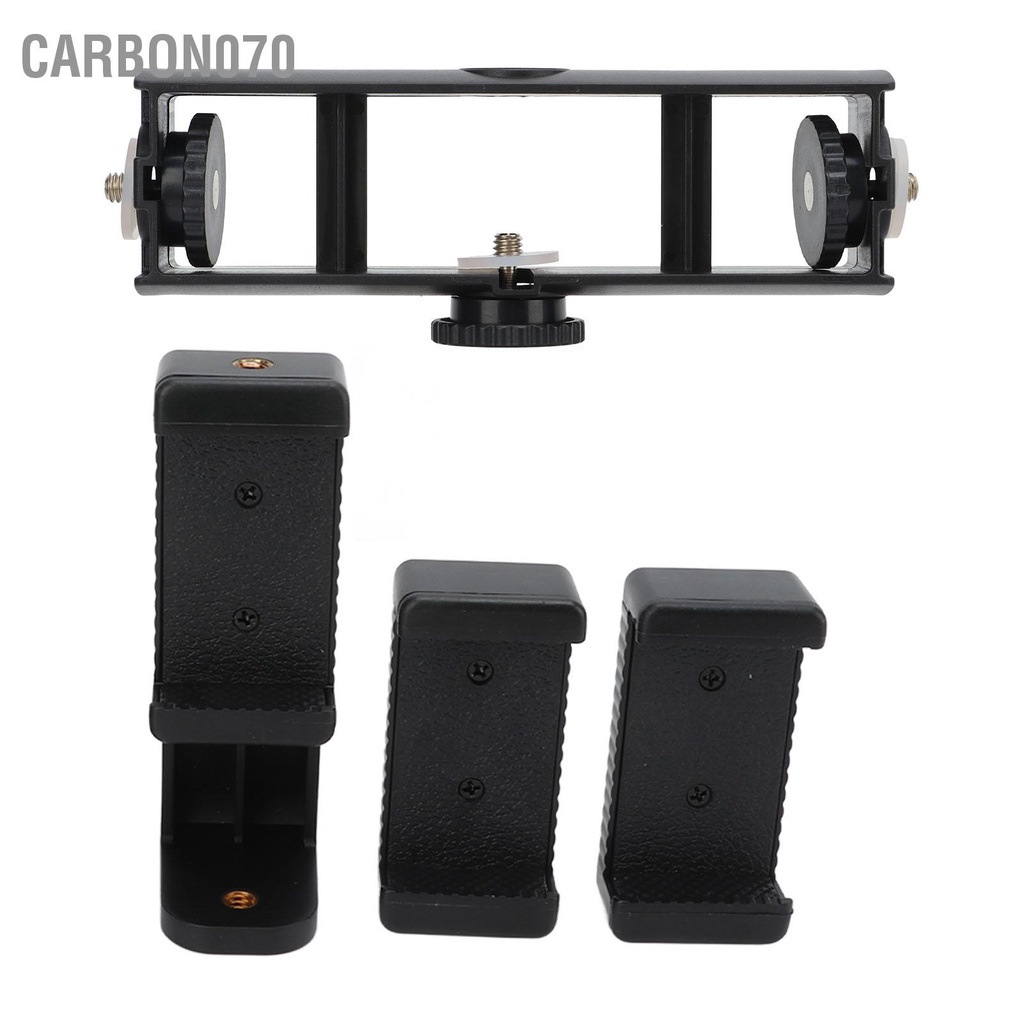 Kẹp Điện Thoại / Máy Ảnh Đa Giao Diện 1 / 4 Có Đệm Cao Su Xoay 360 Độ