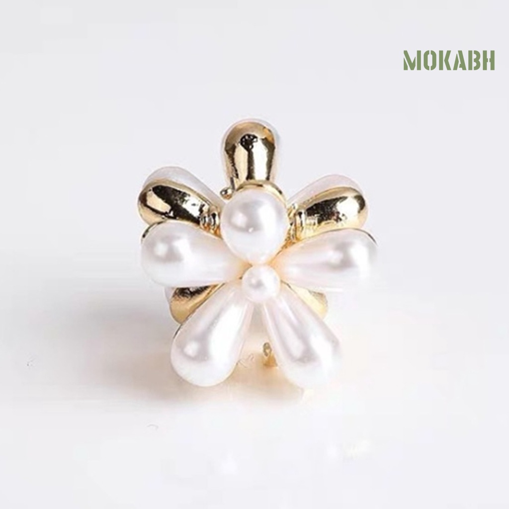 Trâm Cài Tóc Hình Hoa Đính Ngọc Trai Nhân Tạo Phong Cách Cổ Điển Thời Trang