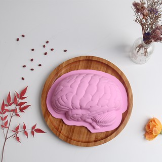 Khuôn Silicone Cấp Thực Phẩm Làm Bánh Hình Bộ Não Người Sáng Tạo