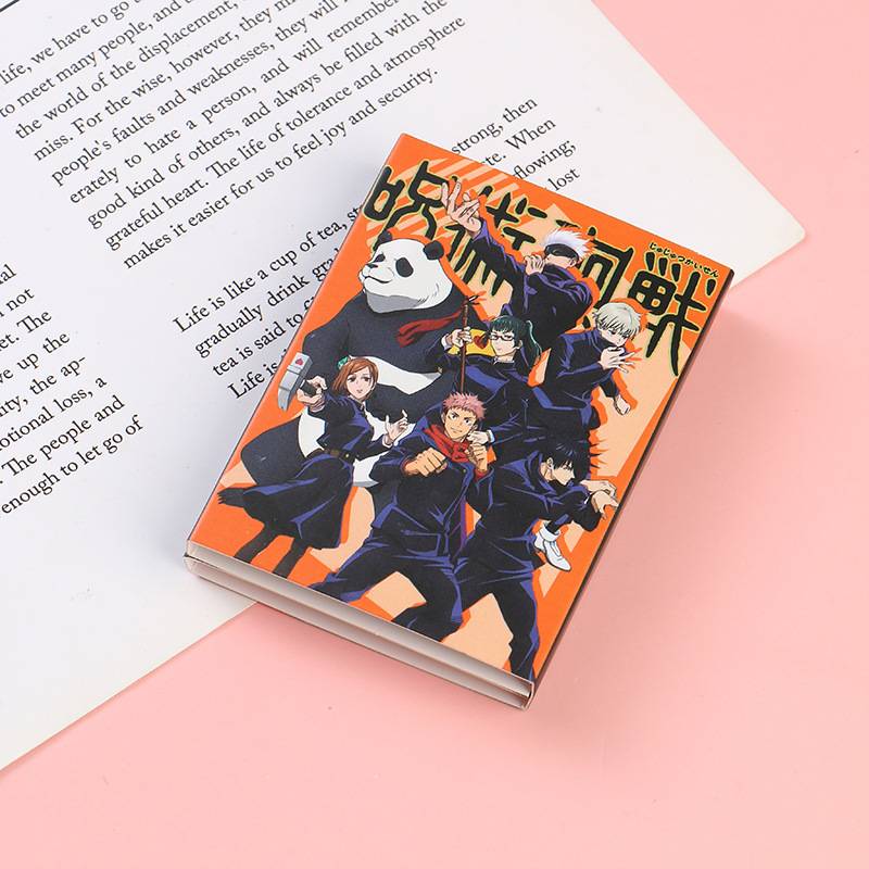 Giấy Ghi Chú Hình Các Sáng Tạo Tiện Dụng Anime Jujutsu Kaisen Novelty Sticky Notes Memo Pad Index Sticker Bookmark Page Flag Sticker School Office Stationery Supplies  Inumaki Toge Itadori Yuuji Gojou Satoru Fushiguro Megumi Kugisaki Nobara