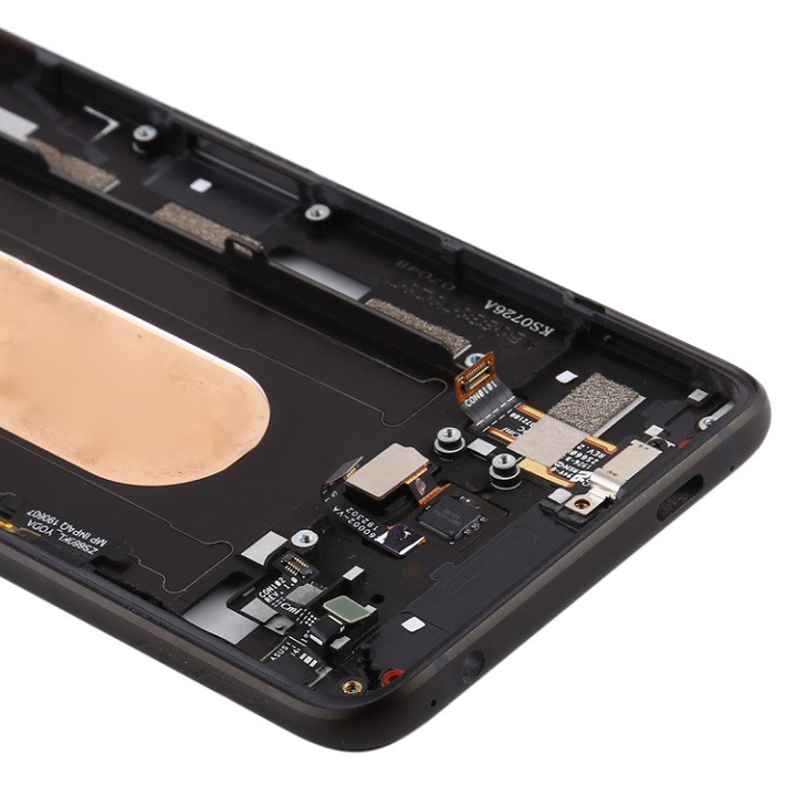 💥 Khung Sườn 💥 Asus ROG Phone 2 Middle Frame Bezel Plate with Side Keys for ZS660KL (Black)
