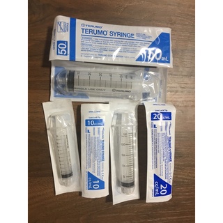 Bơm tiêm hút mỡ thẩm mỹ lure lock/ có khoá/ đầu xoắn Terumo 10ml/20ml/50ml