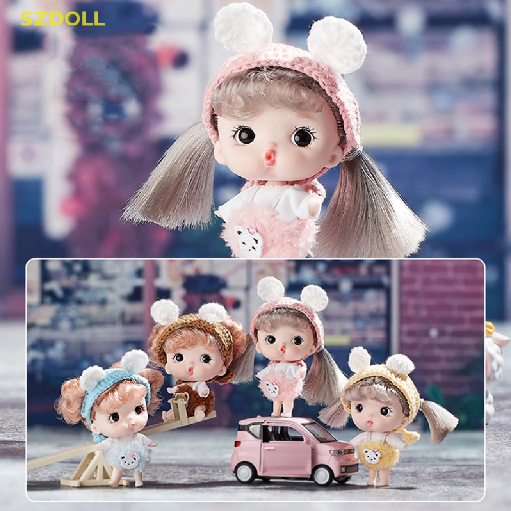 Búp Bê Đồ Chơi Mini Dễ Thương Cho Bé Gái OB11