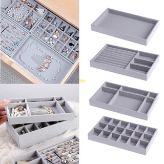 Set 4 khay đựng đồ trang sức/nhẫn/đồng hồ tiện dụng