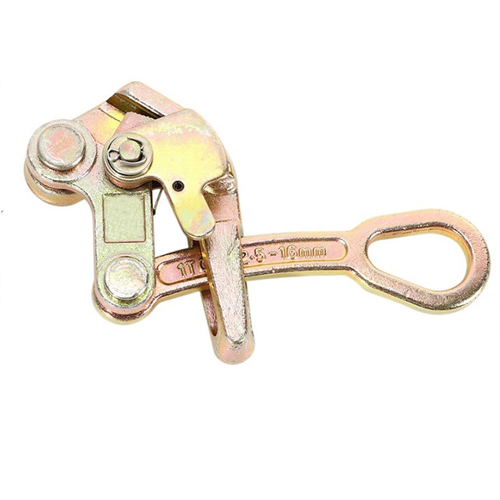 Khóa kẹp cáp ABG 1 tấn cấu trúc nhỏ gọn, làm bằng thép hợp kim chất lượng cao, sức chịu lực lớn, bền bỉ, không dễ trượt