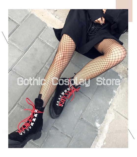 [CÓ SẴN] Vớ lưới dài cá tính ( Gothic Cosplay Store )