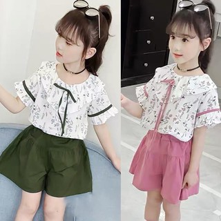 Set áo kate bông và váy lenin xoè siêu cưng cho bé gái 6 tháng đến 6 tuổi 8 đến 22 kg chất shop đẹp 06366-06367