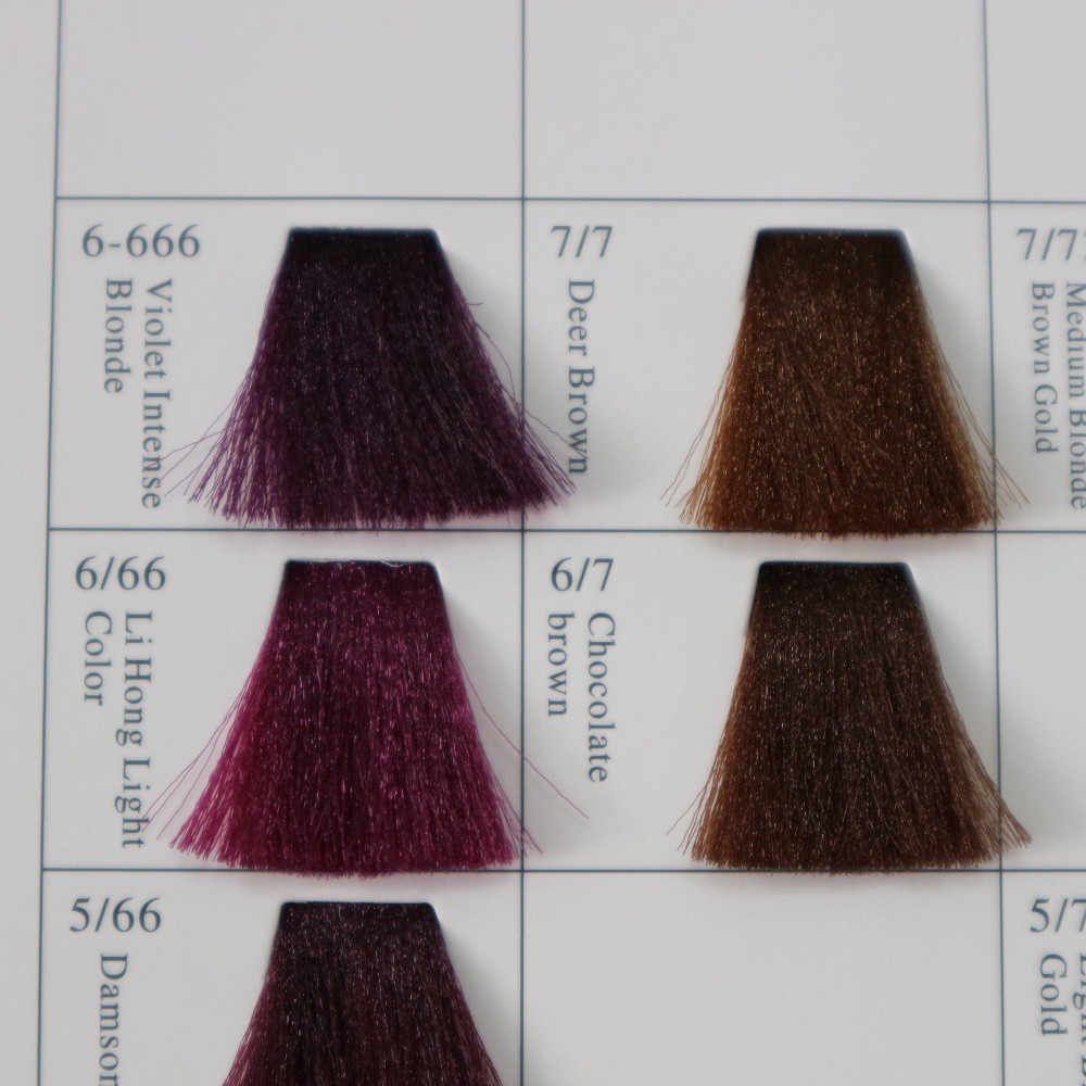 Màu Nhuộm Tóc Sea cho salon tự chọn mã màu có sẵn 033-566