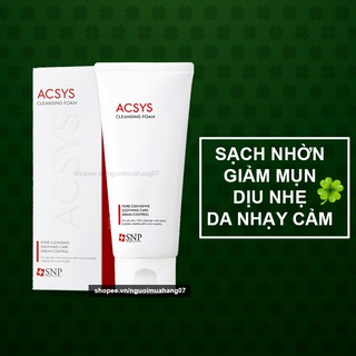 Sữa rửa mặt SNP ACSYS Cleansing Foam 150ml