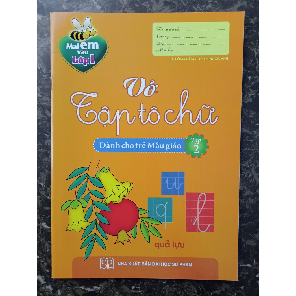 Sách - Mai Em Vào Lớp 1 - Vở Tập Tô Chữ (Dành Cho Trẻ 5 - 6 Tuổi) - Tập 2