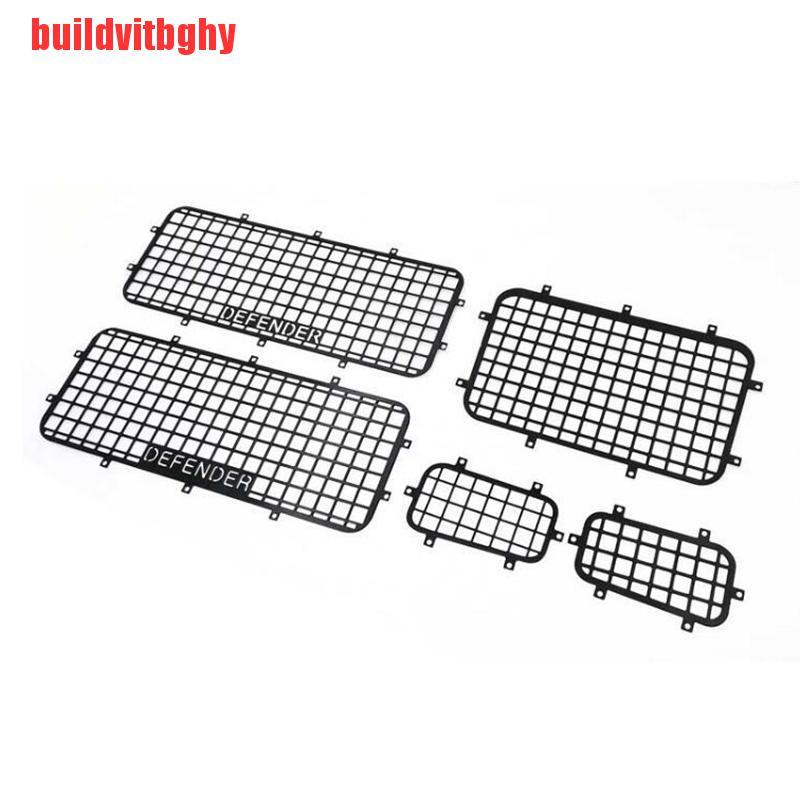 {buildvitbghy}RC Metal Window Protective Mesh Net for TRX4 Land Rover Guard Rock Crawlers IHL