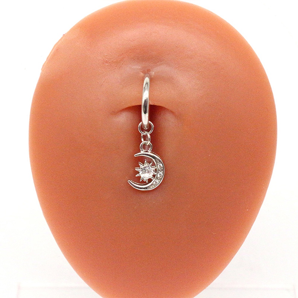 Khuyên Xỏ Rốn Hình Ngôi Sao Cá Tính