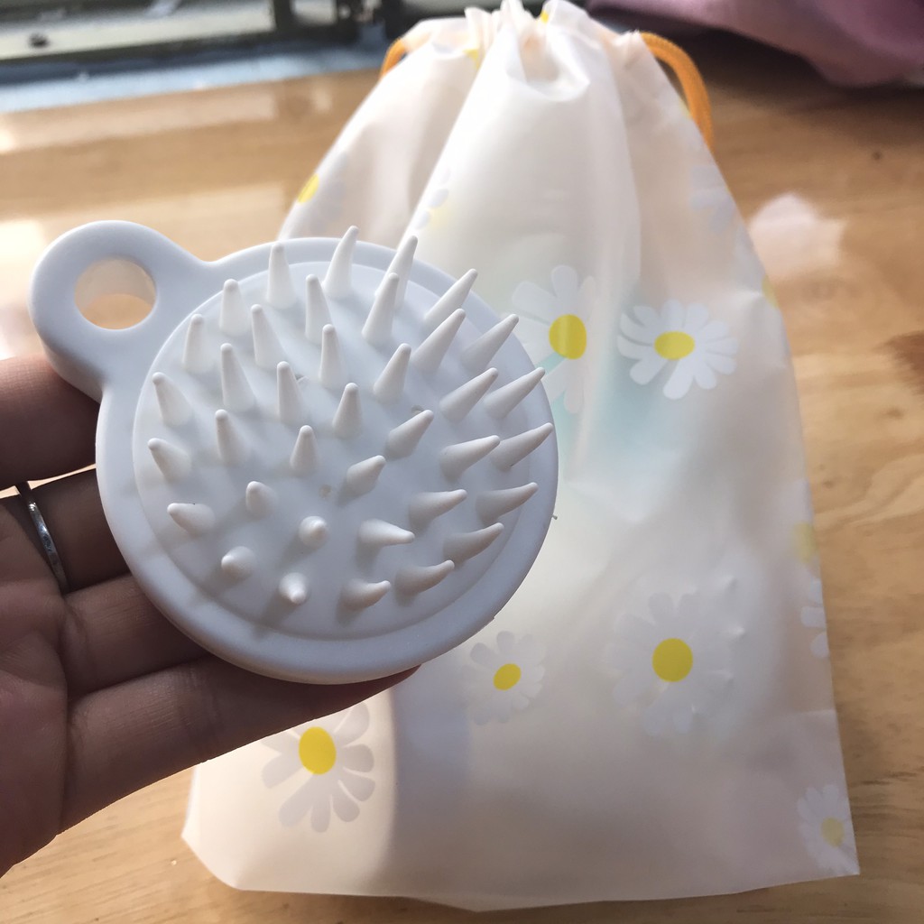 Set Lược gội đầu Silicone Nhật - mát xa da đầu - giảm rụng tóc - kích thích mọc tóc | BigBuy360 - bigbuy360.vn