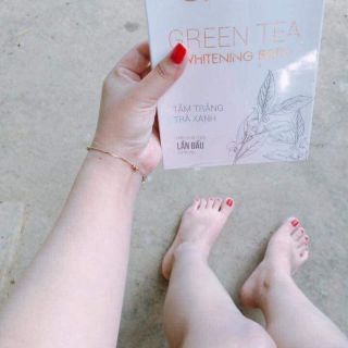 Tắm trắng trà xanh queenie-skin
