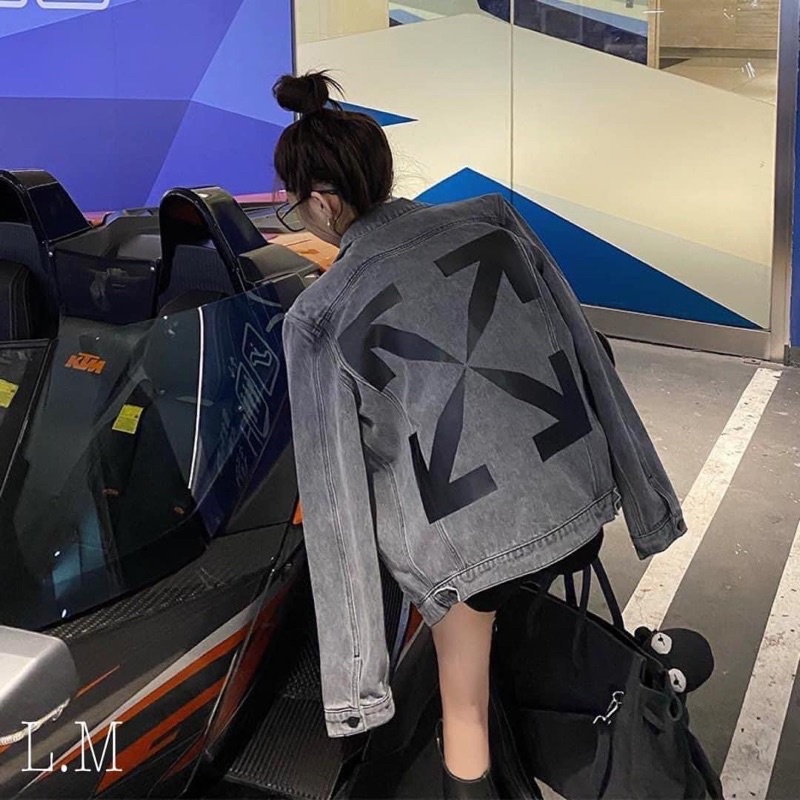 ÁO KHOÁC BÒ OFF WHITE