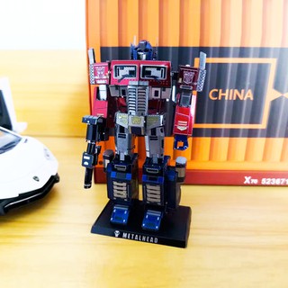 Đồ chơi lắp ghép Mô hình Kim loại Robot Optimus Prime Transformer S085