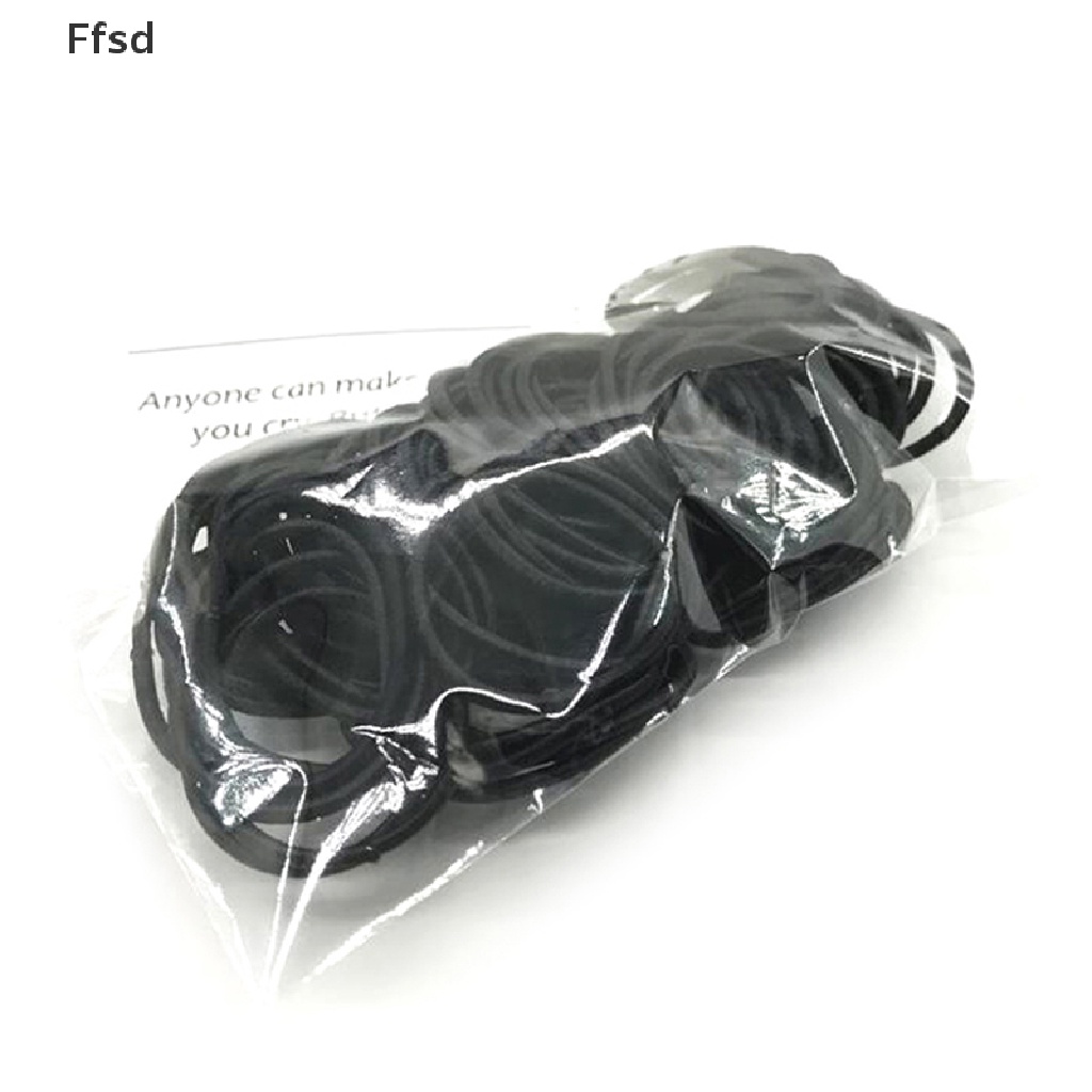 Set 100 Dây Buộc Tóc Nylon Co Giãn Nhiều Màu Sắc Cho Bé Gái