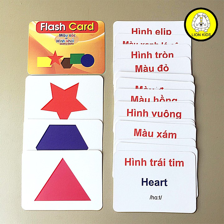 Bộ Thẻ Học Thông Minh Cho Bé 19 Chủ Đề Thẻ Học Glenn Doman Loại To Song Ngữ Flashcard Tiếng Anh