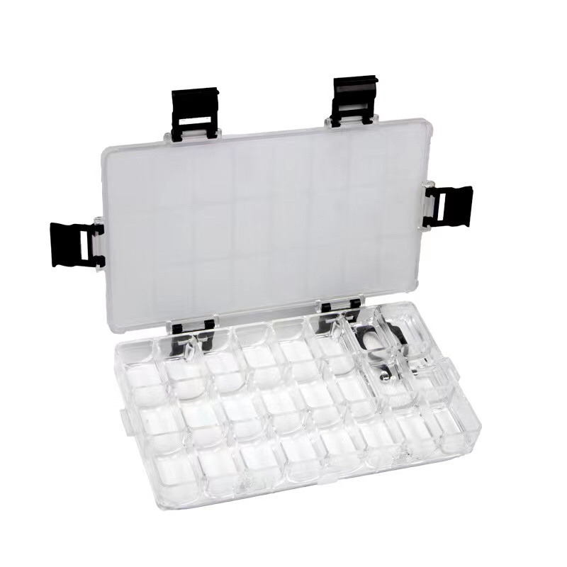 Khay đựng bột vẽ 24 ô cỡ to nail