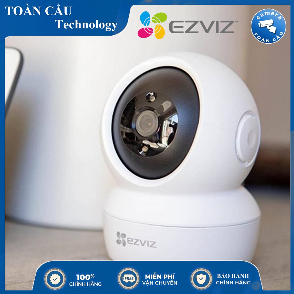 Camera Wifi Ezviz C6N 1080P 2.0MP - Camera Không Dây, 360 độ, Đàm Thoại 2 Chiều, thẻ 32GB/64GB/128GB