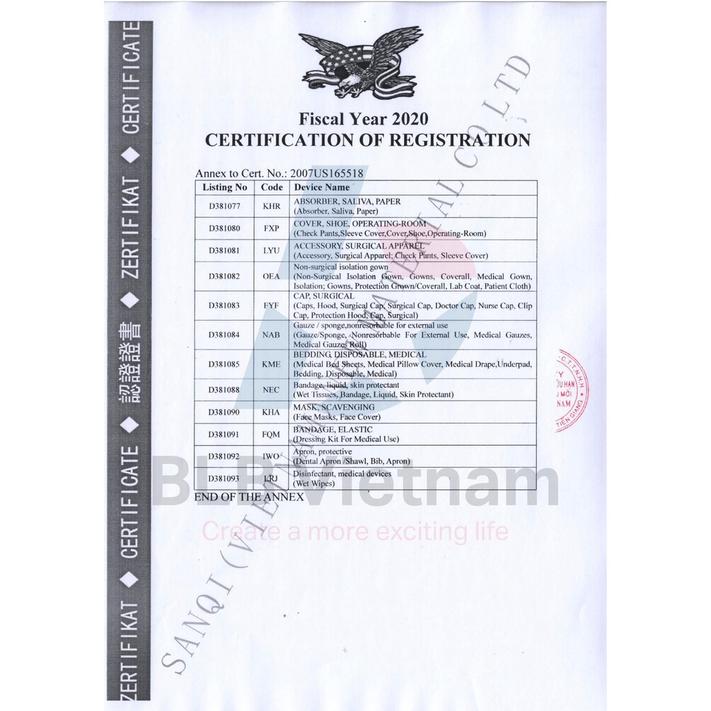 Khẩu trang 3D người lớn kháng khuẩn - thương hiệu 3Q công nghệ dập Nhật Bản