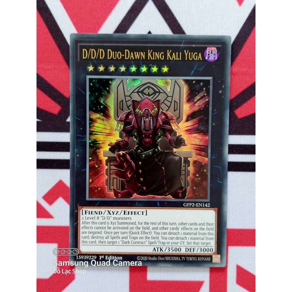 Thẻ Bài Yugioh Monster D/D/D Duo-Dawn King Kali Yuga - GFP2-EN142 - Ultra Rare