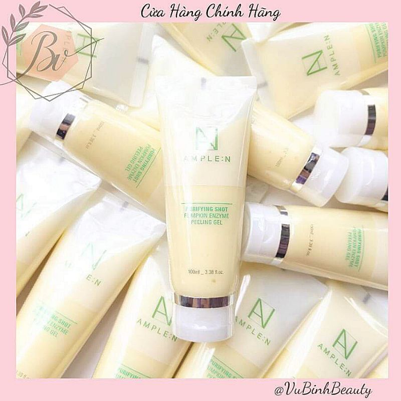 Tẩy Da Chết Mặt BHA Dưỡng Da Trắng Sáng Bí Đỏ ampleN Purifying Shot PP033