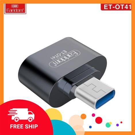 Cổng OTG Chuyển Đổi Từ Usb Type C sang USB 3.0 - Jack OTG Chính Hãng Earldom