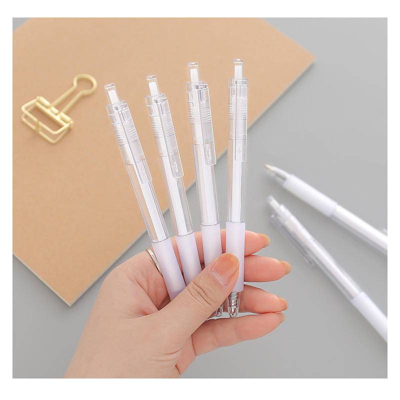 Bút Mực Gel Trong Suốt Ngòi 0.5mm