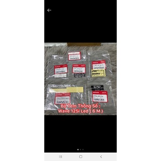 Bộ tem Wave 125i 2019-2020