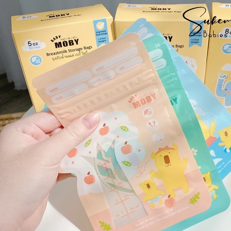 Túi trữ sữa MOBY 150ml 240ml [ CHÍNH HÃNG ]