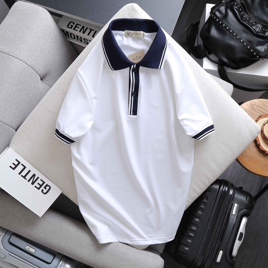 [Áo thun ANN] Áo thun nam có cổ Polo phối sang trọng | BigBuy360 - bigbuy360.vn