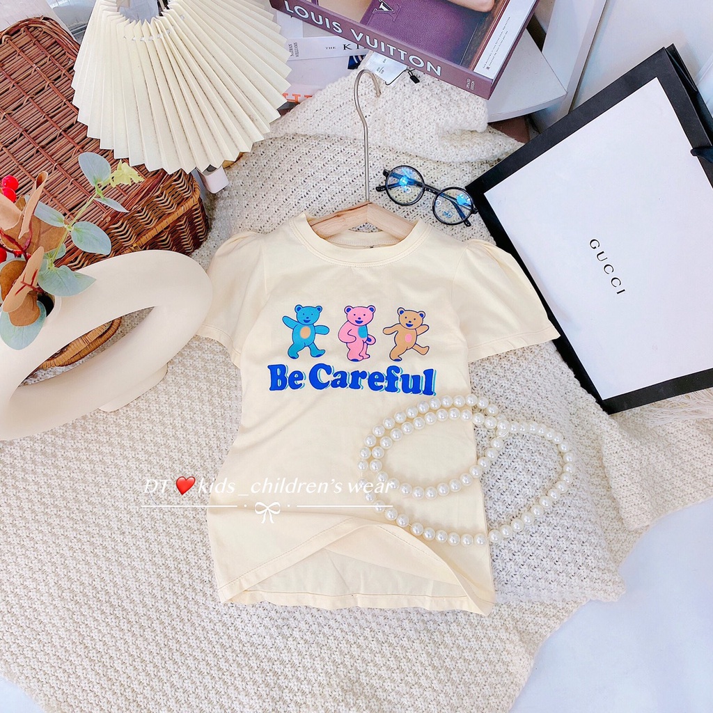 [XẢ HÀNG] Váy Suông Be Careful Cho Bé Gái Chất Cotton Tàu