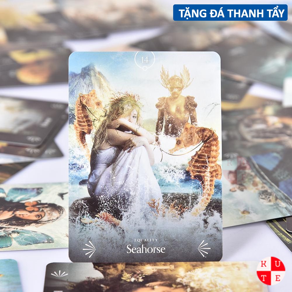 Bài Oracle Divine Animals 44 Lá Bài Tặng Đá Thanh Tẩy C113