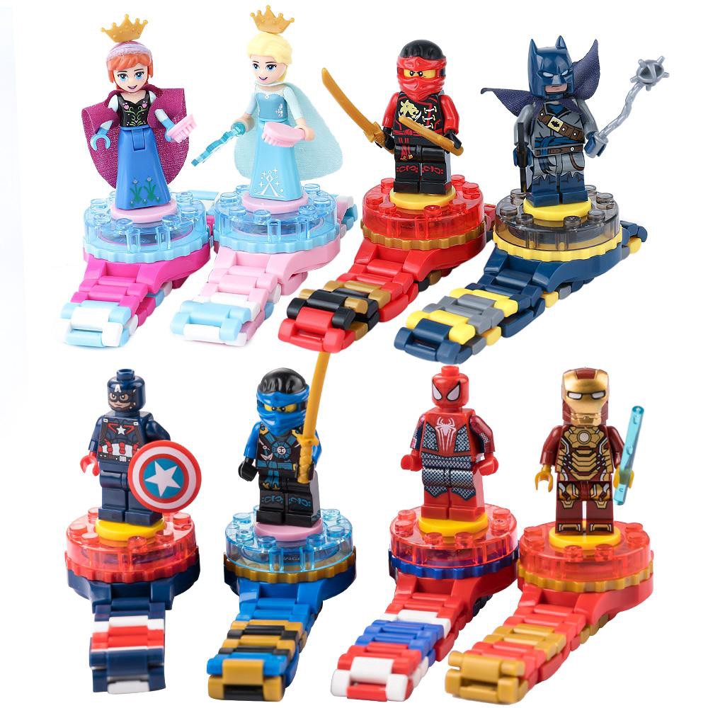 Đồ Chơi Đồng Hồ Điện Tử HDY Lắp Ráp Hình Nhân Vật Hoạt Hình Cho Bé | BigBuy360 - bigbuy360.vn