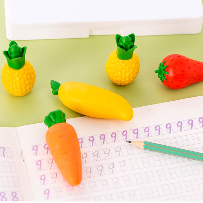 Cục Tẩy Cao Su Hình Trái Cây Xinh Xắn