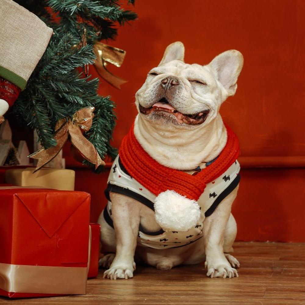 1 Khăn Choàng Cổ Đan Mềm Mại Thời Trang Cho Mèo