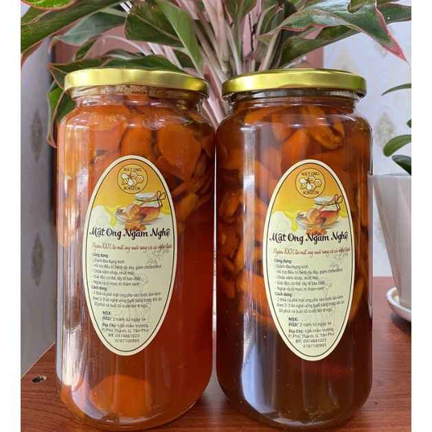 Nghệ Tươi Ngâm Mật Ong Nguyên Chất 350ml