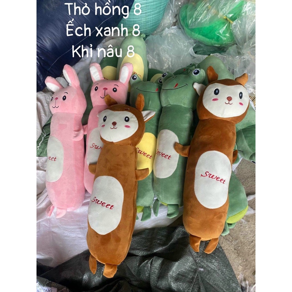 Gấu bông - gối ôm hình thú cưng cho bé