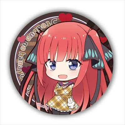 Combo 5 huy hiệu cài áo IN HÌNH Gotoubun no Hanayome Nhà có 5 nàng dâu ver thám tử anime chibi tiện lợi