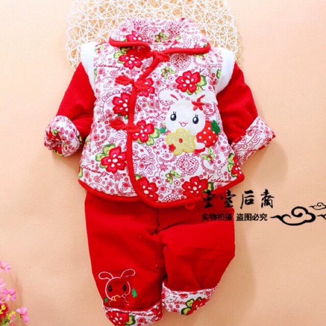 Bộ mặc tết cho bé gái