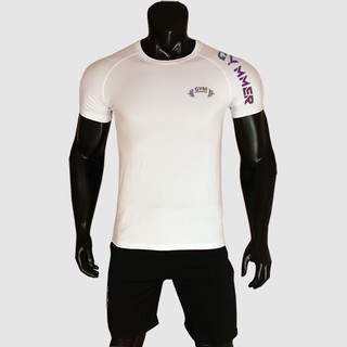 Áo thun thể thao nam Gymmer PT107, áo tập gym nam vải thun lạnh 4 chiều thoáng mát