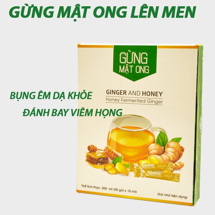Gừng mật ong Trí Đức Ginger - gói nhỏ 10ml