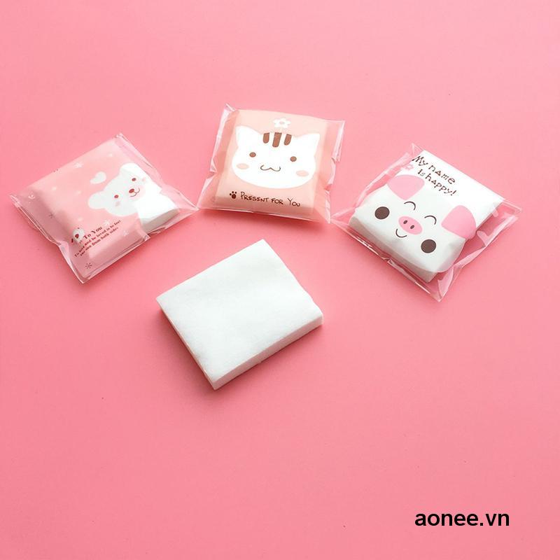 ✨✨Bông Tẩy Trang Mini Bỏ Túi Du Lịch - Bông tẩy Trang Gói 25 Miếng Xinh Xắn