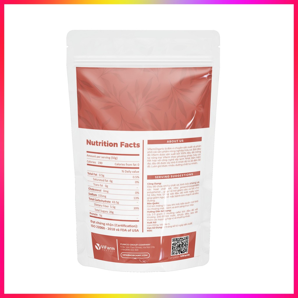 [Mã 267FMCGSALE giảm 8% đơn 500K] Bột Đậu Đỏ Nguyên Chất 50g Làm Đẹp Tự Nhiên, Nấu Ăn Ngon | BigBuy360 - bigbuy360.vn