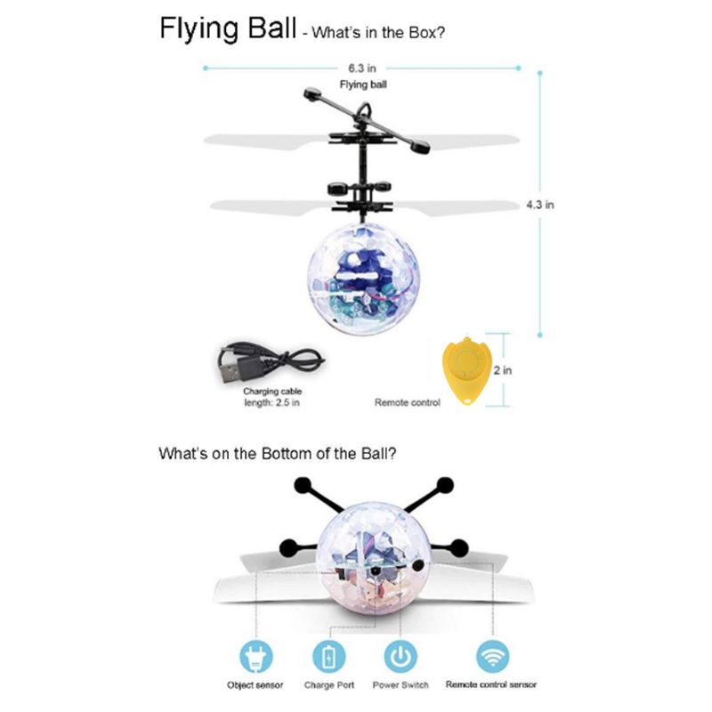 Máy Bay Trực Thăng Điều Khiển Từ Xa Có Đèn LED Nhiều Màu Sắc